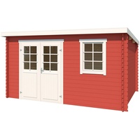 Lasita Maja Gartenhaus Amira 275 schwedenrot 28 mm