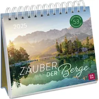 Groh Postkartenkalender 2025: Zauber der Berge