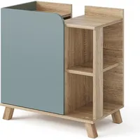 Vicco Waschbeckenunterschrank Karen 60 x 65 cm Tür offene