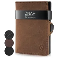 Slimpuro ZNAP® Slim Wallet Kreditkartenetui | Geldbörse Herren |