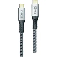 2Go USB Kabel 1,2 m USB 3.2 Gen 2x2