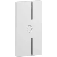 Legrand 765618 Seano 1-modulige Tastenabdeckung MyHome Symbol ”Licht”, Farbe