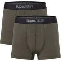 Super.natural Tundra175 Boxershorts 2 Einheiten - Black Ink /