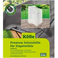 Mehr Garten Premium Schutzhülle für Stapelstühle / Klappsessel