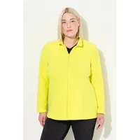 Ulla Popken Sweatjacke in limette | 50-52