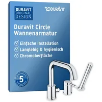 Duravit Circle Wannenarmatur,