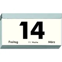 Zettler Tagesabreißkalender Q, 10,9x5,9cm, 2025