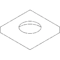 Dornbracht Rosette Schlauch-Brause - 092778011-06 platin matt