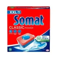 Somat Classic Power Geschirr-Reiniger, Reinigung und Glanz, 70 Tabs,