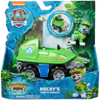 Spin Master Paw Patrol Jungle Pups Schnappschildkröten-Fahrzeug mit Rocky