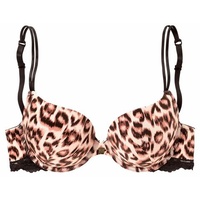 JETTE Push-up-BH Damen leo-bedruckt Gr.80C