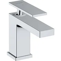 Hansgrohe Tecturis E Waschtischarmatur 73004000 Ausladung 122mm, mit Zugstangen-Ablaufgarnitur,