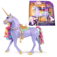 Unicorn academy 6071157 Einhorn DollFtrRainbwLightUpWildstar, Multicolor