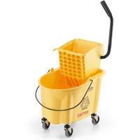 Vevor Wischeimer Moppeimer mit Wringer, 26 QT Gewerblicher Wischeimer