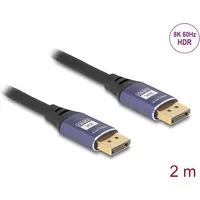 DeLock DisplayPort Kabel 8K 60 Hz 2 m