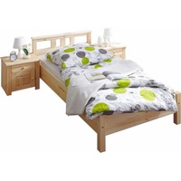 Ticaa Futonbett »Merci«, in diversen Breiten, Kiefer, beige