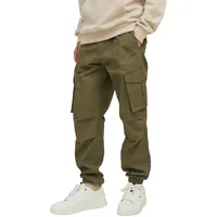 JACK & JONES Kane Noah Cuffed Cargohose Olive Night