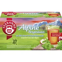 Teekanne Alpine Bergkräuter Tee 18 Portionen