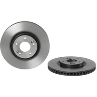 Brembo 09.C245.11 UV-beschichteter, belüfteter Vorderbremsrotor für Hyundai/Hyundai (Piejing) /