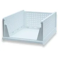 Intirilife Aufbewahrungs Box Organizer für Schrank aus Kunststoff in