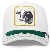 Goorin Bros. Trucker Cap Silky Cow White Weiß, Size:OneSize