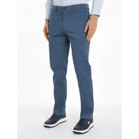 Tommy Hilfiger Chino Denton Printed Structure Chinohose Herren, Blau