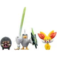 Pokémon PKW3602 - Battle Figure Set - Fynx, Ferkuli,