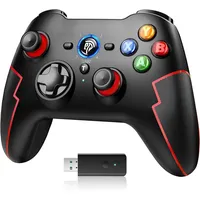 EasySMX 9013 Pro Bluetooth- und Wireless-Controller mit Hall-Trigger Rot