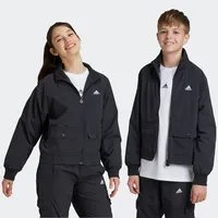 Adidas Sportswear Kurzjacke »J JAM WV JKT«, schwarz-weiß