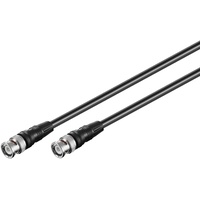 Goobay 71433 BNC Kabel RG58 Koaxialkabel 0,5 m Koaxial