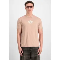 Alpha Industries Basic Ml Kurzarm-T-Shirt Dusty Coral 2XL