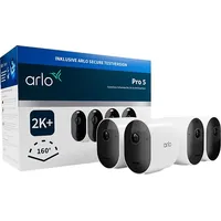 Arlo Pro 5 2K+, 4er Set, Überwachungskamera