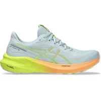 Asics Damen Laufschuhe GT-1000 13 PARIS, COOL GREY/SAFETY YELLOW,