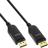 InLine DisplayPort 2.1 AOC Kabel UHBR, schwarz, 25m