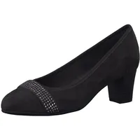 Jana Damen Pumps mit Glitzerdetails Vegan, Grau (Anthracite), 38