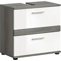 WELLTIME Waschbeckenunterschrank »Lucca, Breite 60 cm, 2 Schubkästen«, Badschrank,