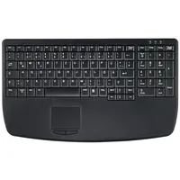 Cherry Active Key kompakte Tastatur mit Touchpad und Nummernblock,