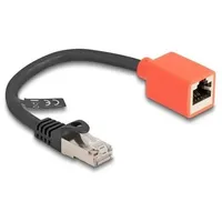 DeLock RJ45 Geräteschutz Adapter Cat.6A S/FTP 20 cm (Break