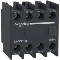 Schneider Electric LADN31R Hilfskontaktblock, TeSys Deca, 3NO+1NC, Schraubklemmen