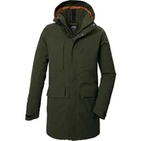 KILLTEC Herren Funktionsparka/Parka mit abzippbarer Kapuze KOW 80 MN