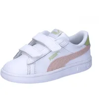 Puma Smash 3.0 L V Inf Sneaker White-Island Pink-Pistachio