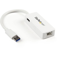 Startech LAN-Adapter, RJ-45, USB-A 3.0 [Stecker] (USB31000SPTW)