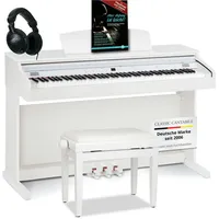 Classic Cantabile DP-50 WM E-Piano weiß matt Set