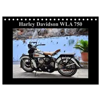 Calvendo Harley Davidson WLA 750 (Tischkalender 2025 DIN A5