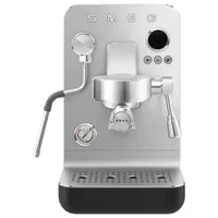 Smeg EMC02BLMEU Espresso-Kaffeemaschine Farbe: Schwarz matt