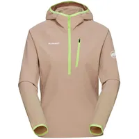 Mammut Madris Light Kapuzenpullover - Savannah / Neo Lime