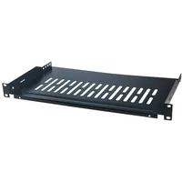 Logilink 19" Fachboden Befestigung vorne, schwarz (SF1C35B)