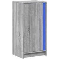 VidaXL LED-Sideboard Grau Sonoma 42,5x34x85 cm Holzwerkstoff