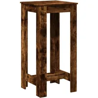 VidaXL Bartisch Räuchereiche 51x50x103,5 cm Holzwerkstoff