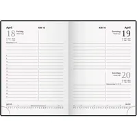 Glocken Taschenkalender (2025), 1 Seite = 1 Tag, A6,